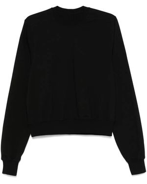 Rick Owens クルーネック スウェットシャツ - ブラック