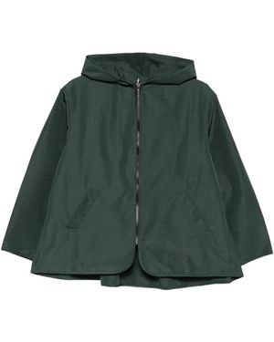 Cape Concept Hooded Jacket - Green