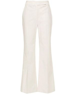 Camilla & Marc Pantaloni Svasati Floris Sartoriali - Bianco