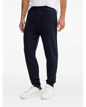 Trussardi Elasticated-Cuff Pants - Blue