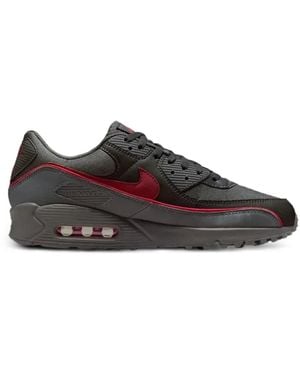 Nike Air Max 90 Premium Trainers - Black