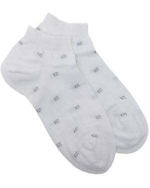 ZEGNA Iconic Ez Socks - White