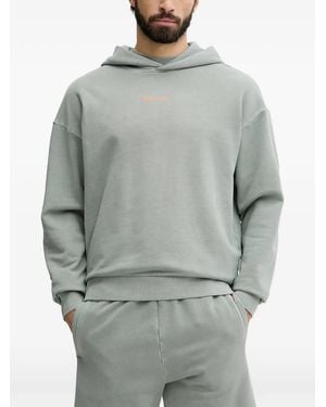 Bogner Fire + Ice Ilay Logo-Print Hoodie - Grey