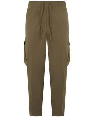 BOSS Tapered-Fit Cargo Pants - Green