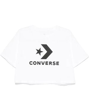 Converse Logo-Print T-Shirt - White