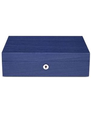 Rapport Heritage Four-Watch Wood Box - Blue
