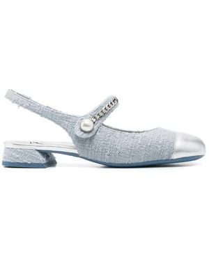 Roberto Festa Yolanda Ballet Flats - White