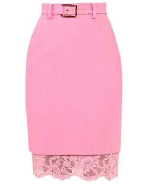 ROWEN ROSE Gonna Con Cintura - Rosa