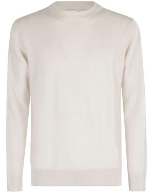 Eleventy Cashmere Crew-Neck Jumper - White