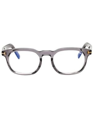 Tom Ford Square-Frame Glasses - Gray