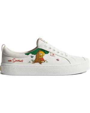 CARIUMA X The Simpsons Lisa Tree Sneakers - White