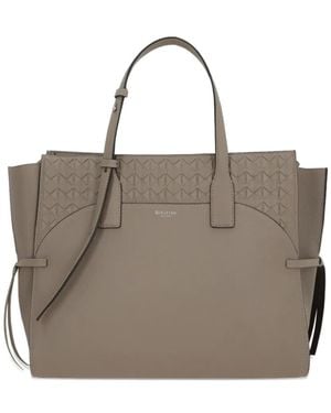Serapian Bolso Shopper Maro Mediano De Piel - Marrón