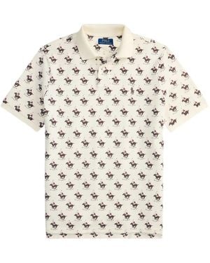 Polo Ralph Lauren プリント ポロシャツ - ホワイト