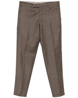 PT Torino Houndstooth Trousers - Grey