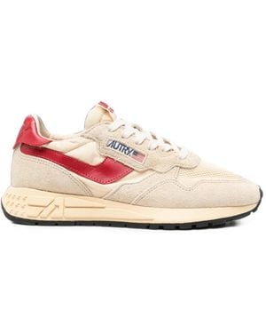 Autry Reelwind Paneled Sneakers - Pink