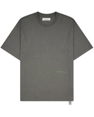 Peacemaker Oamc Peacemaker Logo-Print T-Shirt - Grey