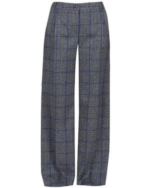 Purotatto Wide-Leg Trousers - Blue