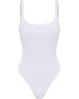 Moschino Body Met Vierkante Hals - Wit