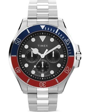 Timex Harborside Coast Multifunction 43Mm Watch - Grey