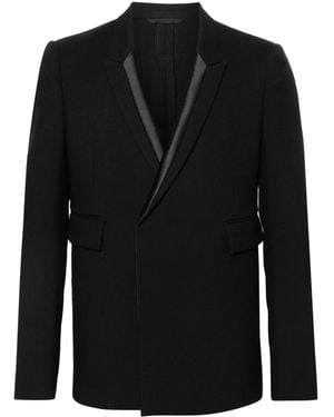 SAPIO Wool Blazer - Black