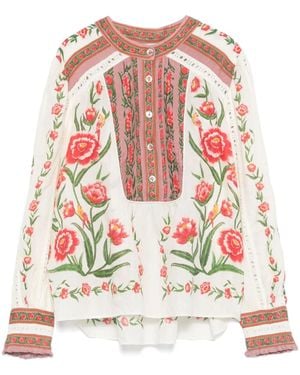 FARM Rio Ainika Delicate Blouse - Red