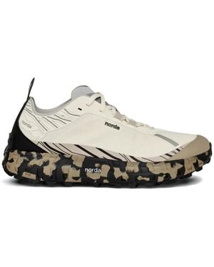 Norda Colour-Block Trainers - White