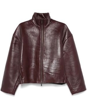 Remain Leather Jacket - Brown