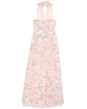 Needle & Thread Dream Garland Embellished Gown - Pink