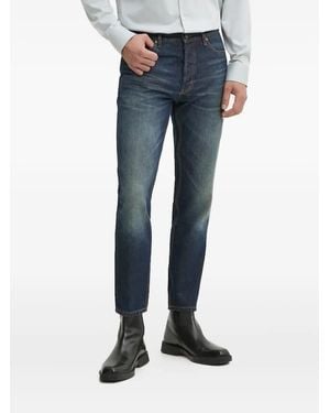 HUGO Jeans mit Logo-Applikation - Blau