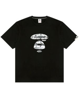 Aape By A Bathing Ape Graphic print T-shirt - Schwarz