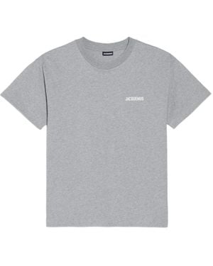 Jacquemus Logo T-Shirt - Grey