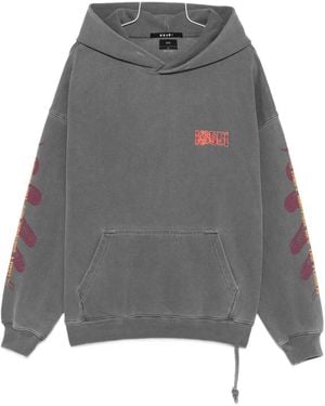 Ksubi Text-print hoodie - Gris