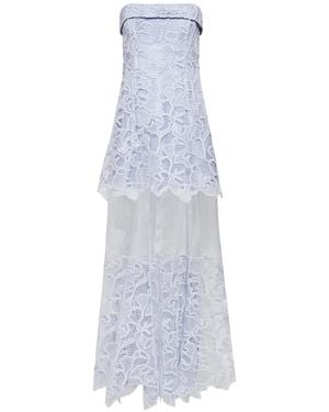 Jonathan Simkhai Rennis Lace-Trimmed Maxi Dress - White