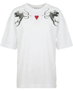 Fiorucci Double Angels T-Shirt - Weiß
