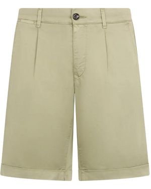 Moorer Alicudi-Kel Shorts - White