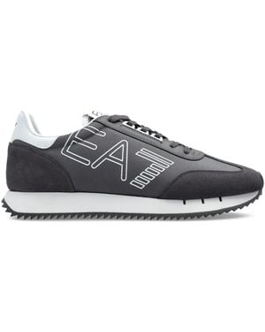 EA7 Logo-print Sneakers - グレー