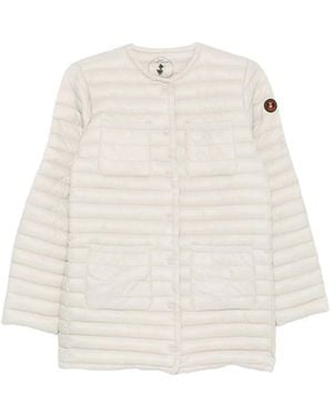 Save The Duck Elisa Quilted Jacket - White