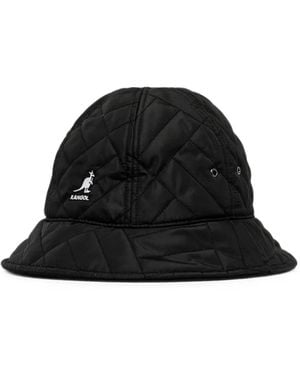 Kangol Quilted Bucket Hat - Black