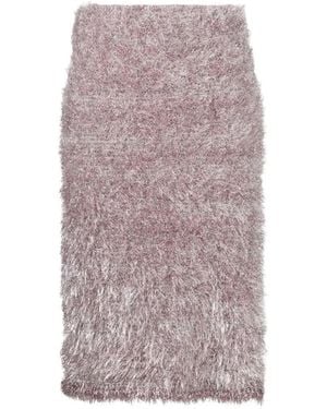 JW Anderson Side-slit Skirt - Purple