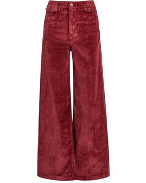 Free People Kellee Corduroy Pants - Red