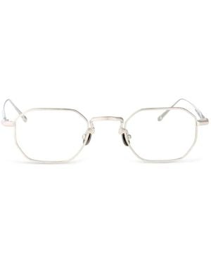 Matsuda Gafas Con Montura Geométrica - Blanco