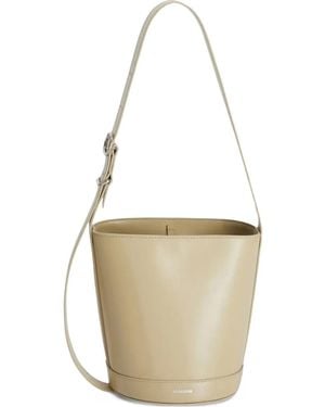 Jil Sander Bolso Bombonera Cannolo - Blanco