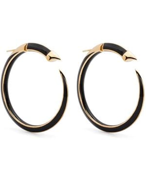 Shaun Leane Large Sabre Solis Hoop Earrings - Metallic