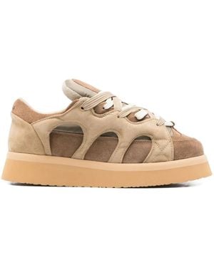 Santha Sneakers mit Cut-Outs - Natur