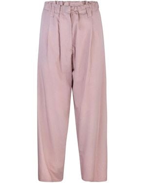 A PAPER KID Tapered Trousers - Pink