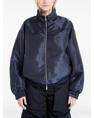Nike Satin Bomber Jacket - Blue