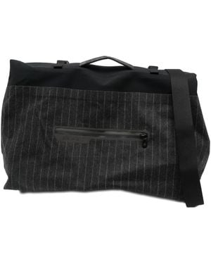 Sease Multifunktionaler Rucksack Mit Nadelstreifen - Schwarz