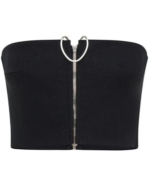 Dion Lee Mobius Bandeau Top - Blue
