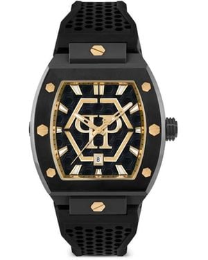 Philipp Plein The Hexagon Phantom 44Mm - Black