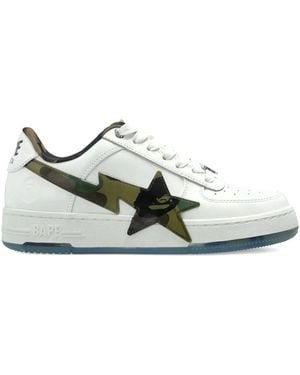 A Bathing Ape Zapatillas STATM OS con motivo militar - Verde
